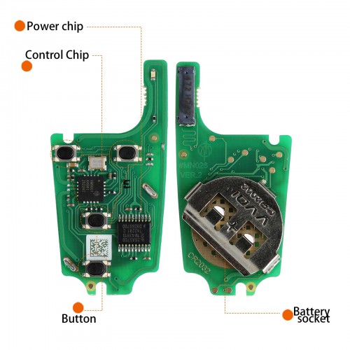 Xhorse XNBU01EN Wireless Remote Key Buick Flip 4 - Image 3