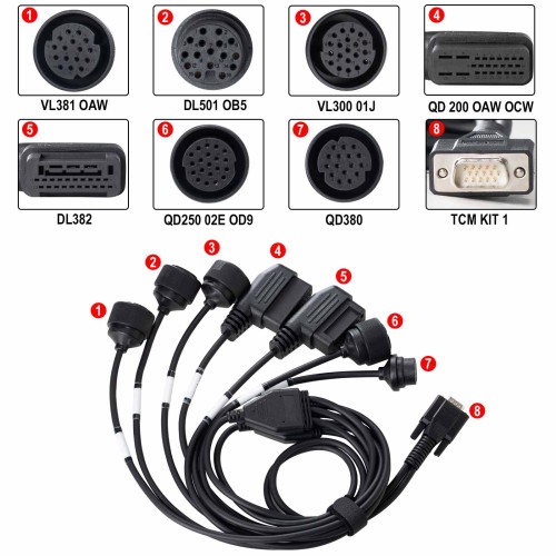 OBDStar - VW 7-in-1 TCM Kit Support ECU Clone / Read MAP - For DC706 and Other Tools - Image 2