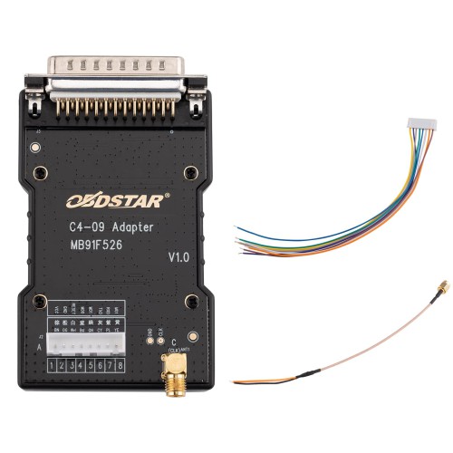 OBDSTAR C4-09 MB91F526 Adapter for X300 Classic G3, ECU Master and DC706
