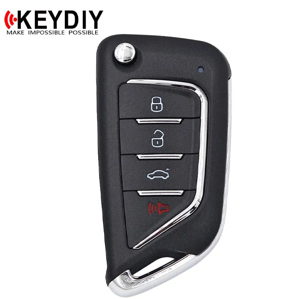 KEYDIY / KD-B21-4 / Knife Style - 4-Button Flip Key Blank