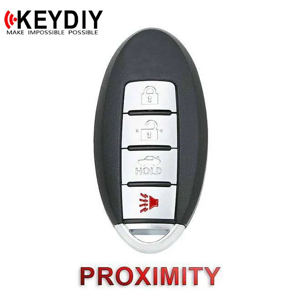 KEYDIY / KD-ZB03-4 / Nissan Infiniti Style 4-Button Universal Smart Key w/ Proximity Function
