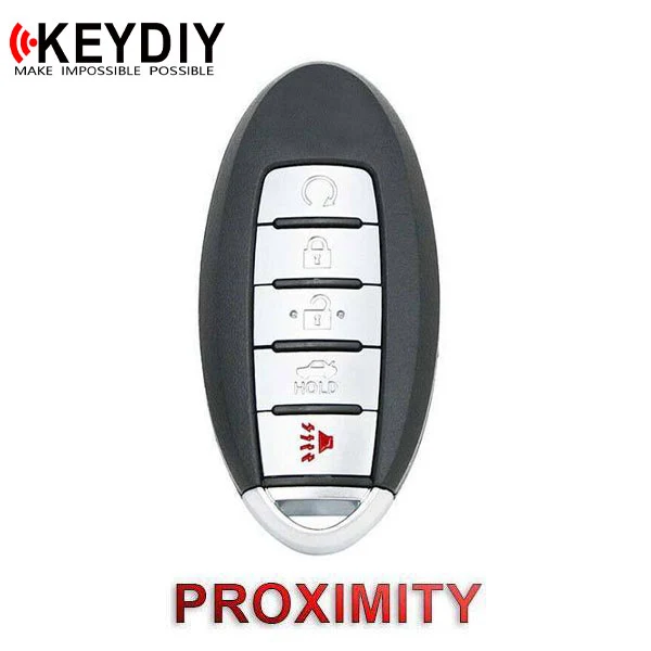 KEYDIY / KD-ZB03-5 / Nissan Infiniti Style 5-Button Universal Smart Key w/ Proximity Function