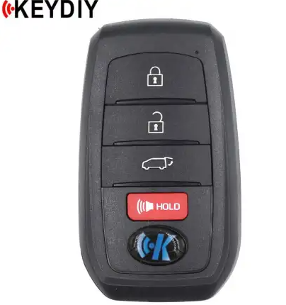 KEYDIY / KD-ZB35-4 / Universal Smart Remote Key 4 Button Toyota Style