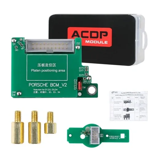 Yanhua ACDP Module 10 Porsche BCM Key Programming for Porsche 2010-2018 Add Key&All Keys Lost Key with License A900 - Image 3