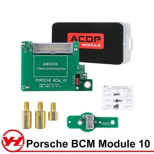 Yanhua ACDP Module 10 Porsche BCM Key Programming for Porsche 2010-2018 Add Key&All Keys Lost Key with License A900
